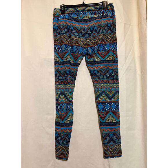 Lula Roe Patterned Leggings (Tall and Curvy) Bundle No Size. - Picture 7 of 9